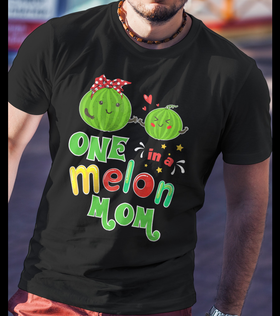 One In A Melon Mom Summer Tropical T-Shirt