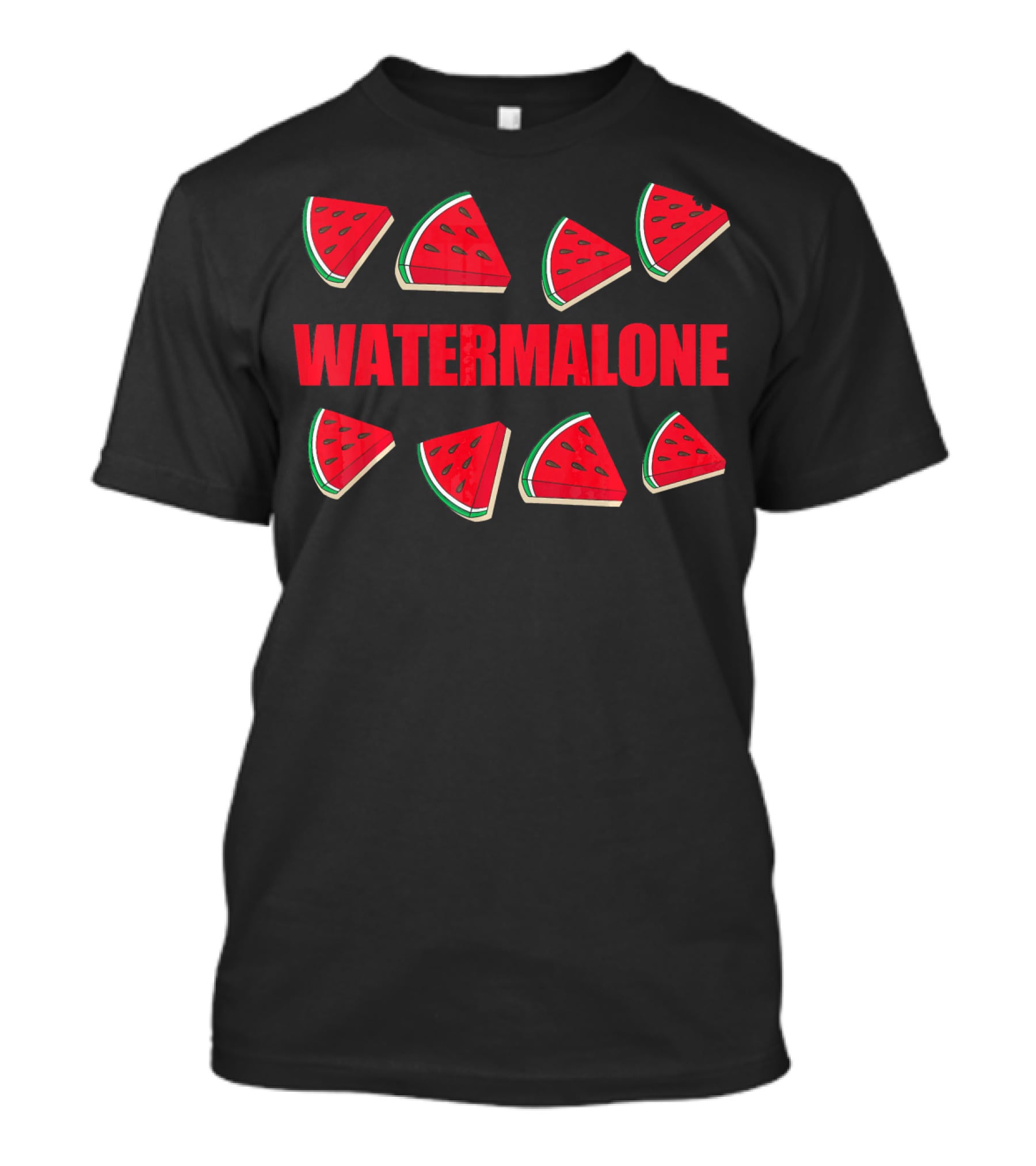 WATERMALONE Funny Watermelon Meme Fruit T-Shirt