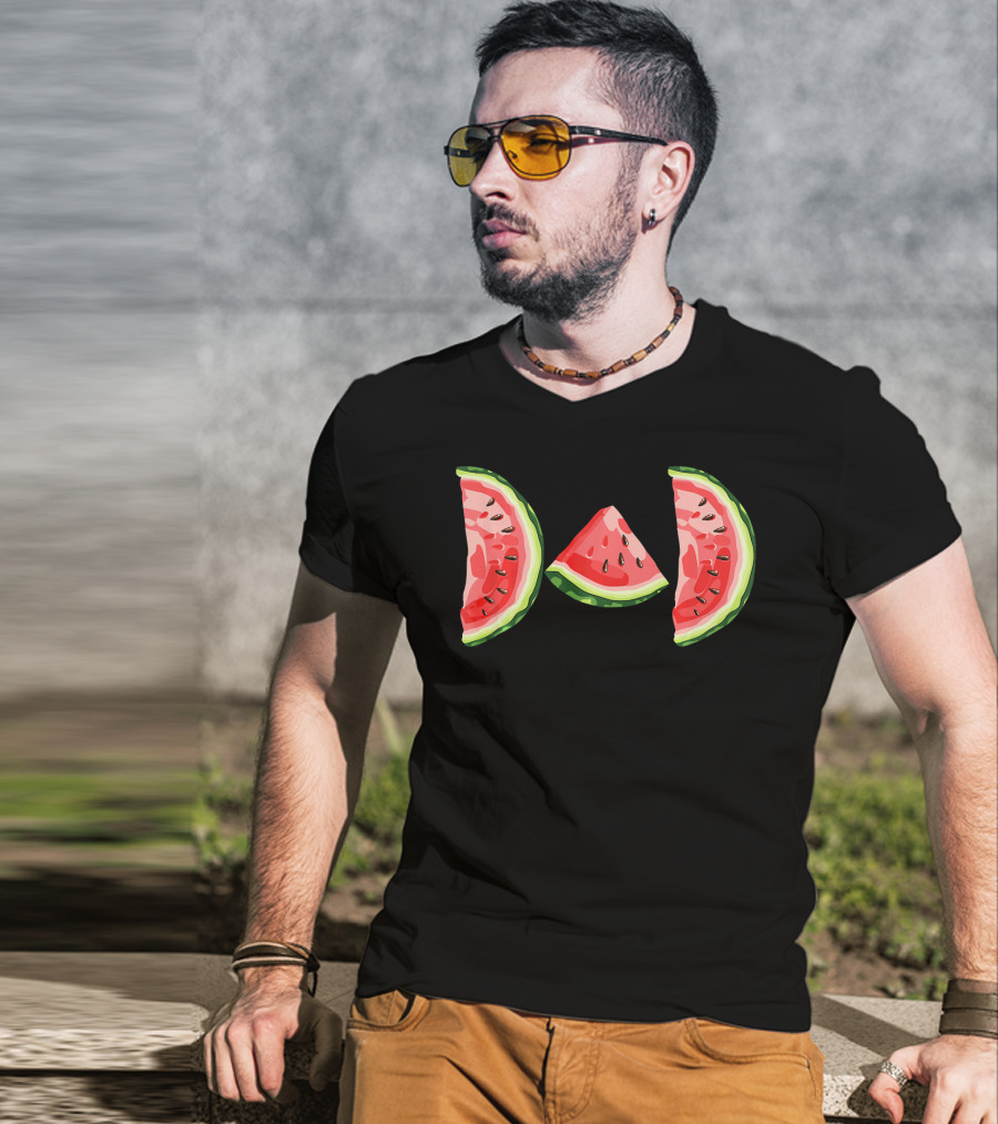 Dad Watermelon Slices T-Shirt