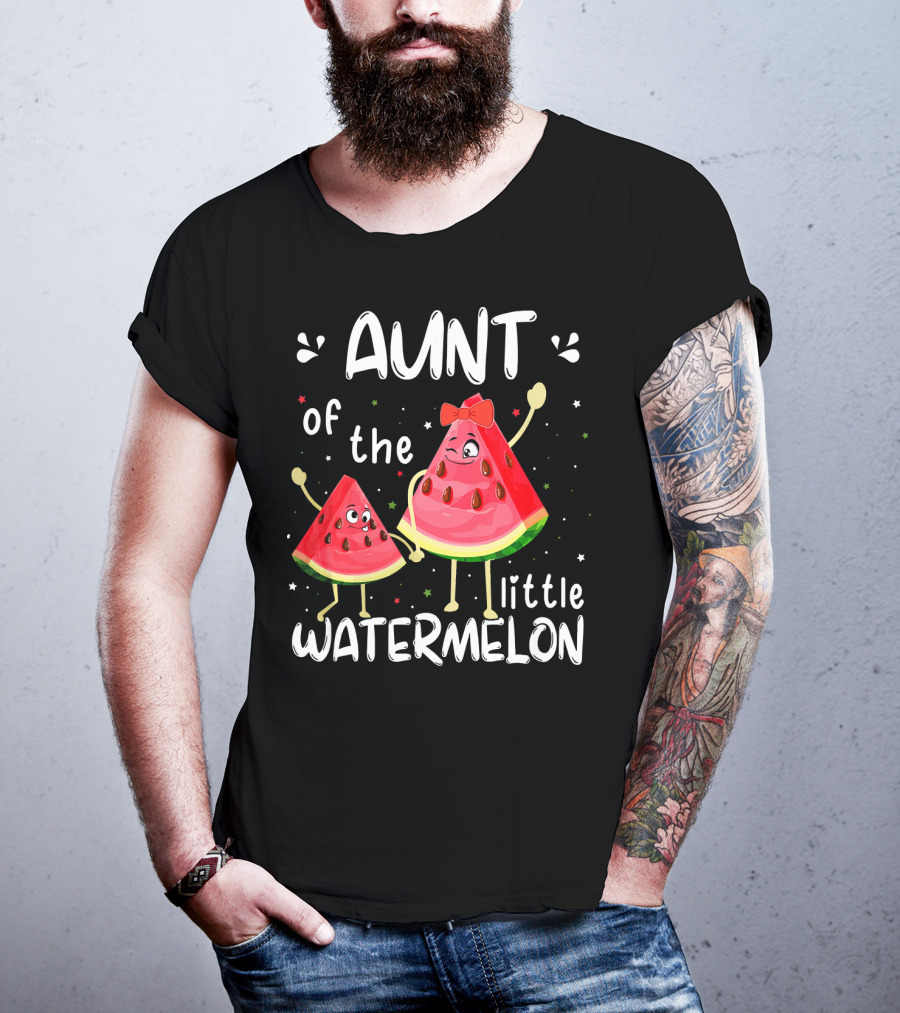 Aunt Of The Little Watermelon T-Shirt