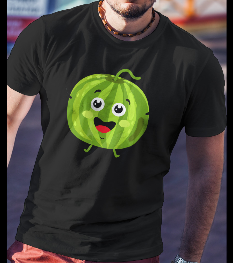 Happy Smiling Watermelon T-Shirt