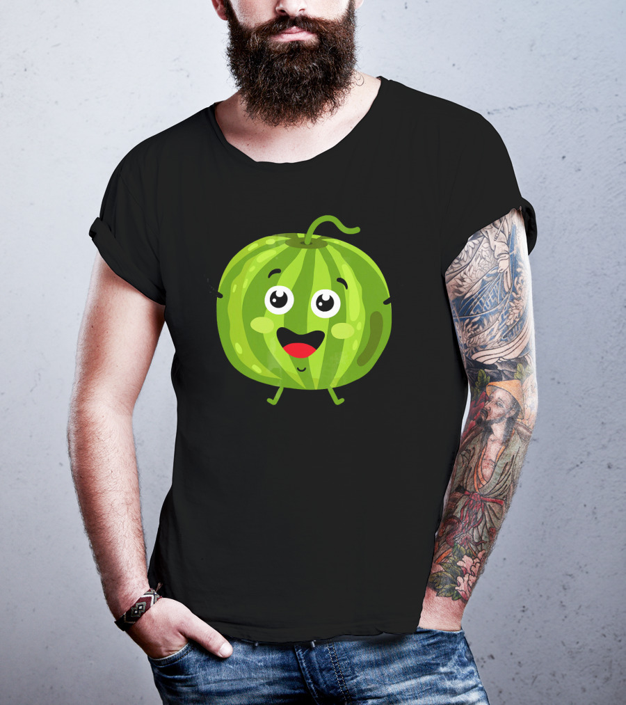Happy Smiling Watermelon T-Shirt