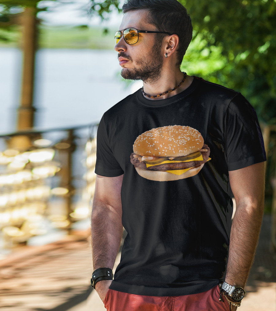 Cheeseburger Hamburger Costume T-Shirt