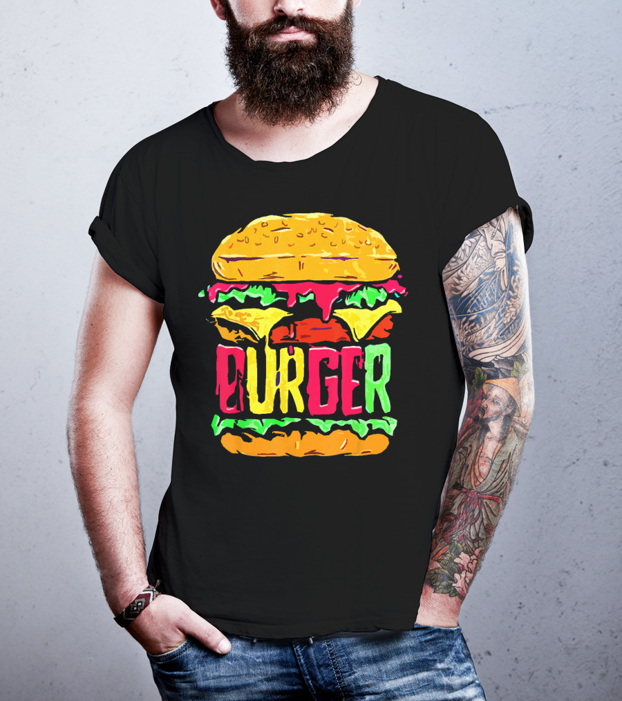 Burger Layers Giant Hamburger T-Shirt