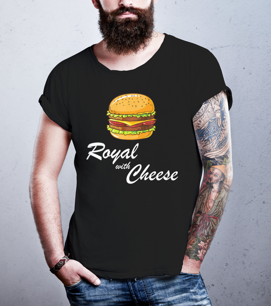 Royal With Cheese Hamburger T-Shirt