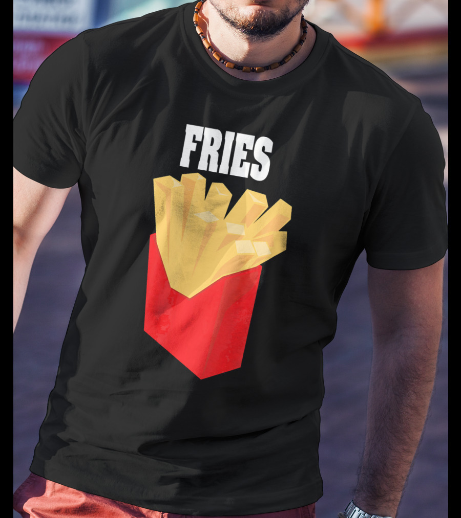 FRIES French Fries Box T-Shirt