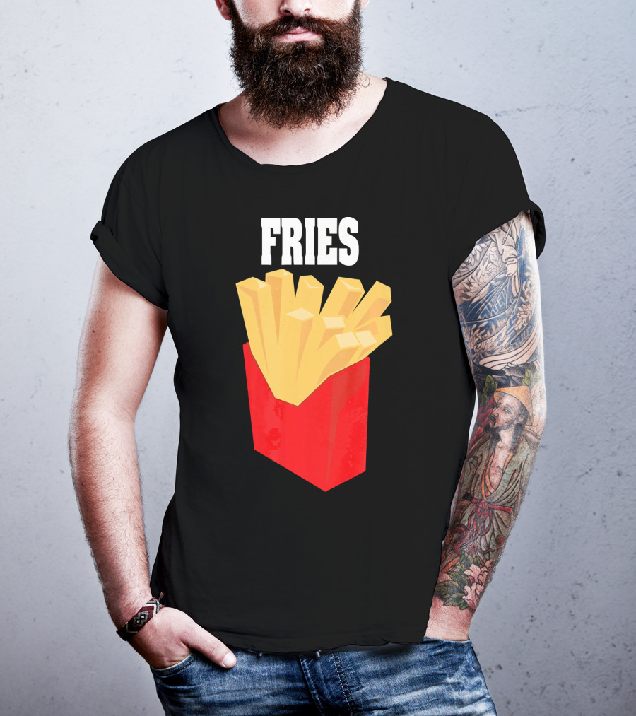 FRIES French Fries Box T-Shirt