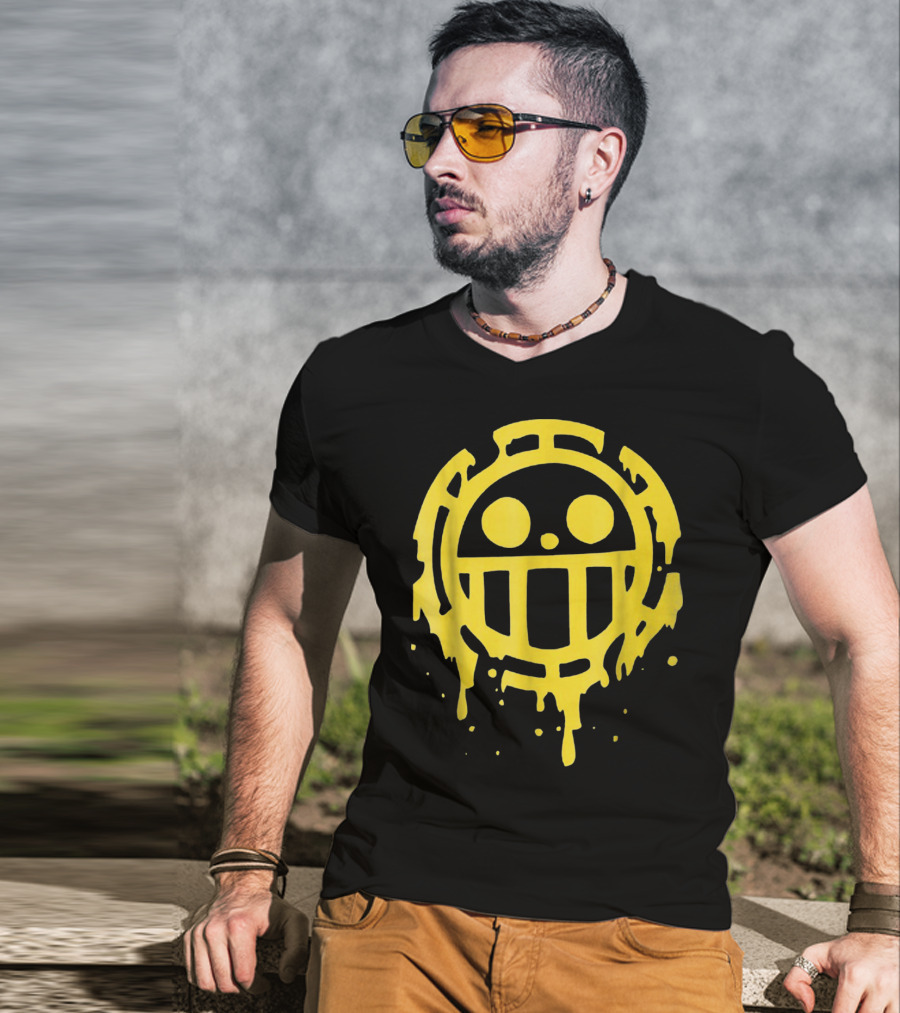 Heart Pirates Trafalgar D. Law Jolly Roger One Piece Crew T-Shirt