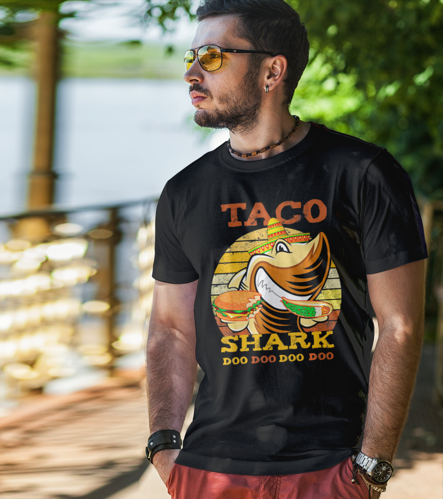 Taco Shark Doo Doo Doo Doo T-Shirt