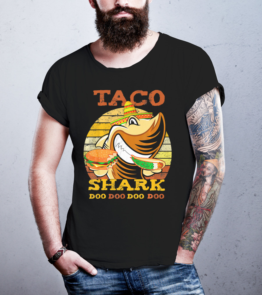 Taco Shark Doo Doo Doo Doo T-Shirt