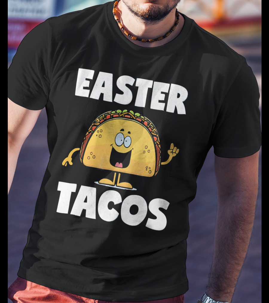 Easter Tacos Vintage Funny Easter T-Shirt
