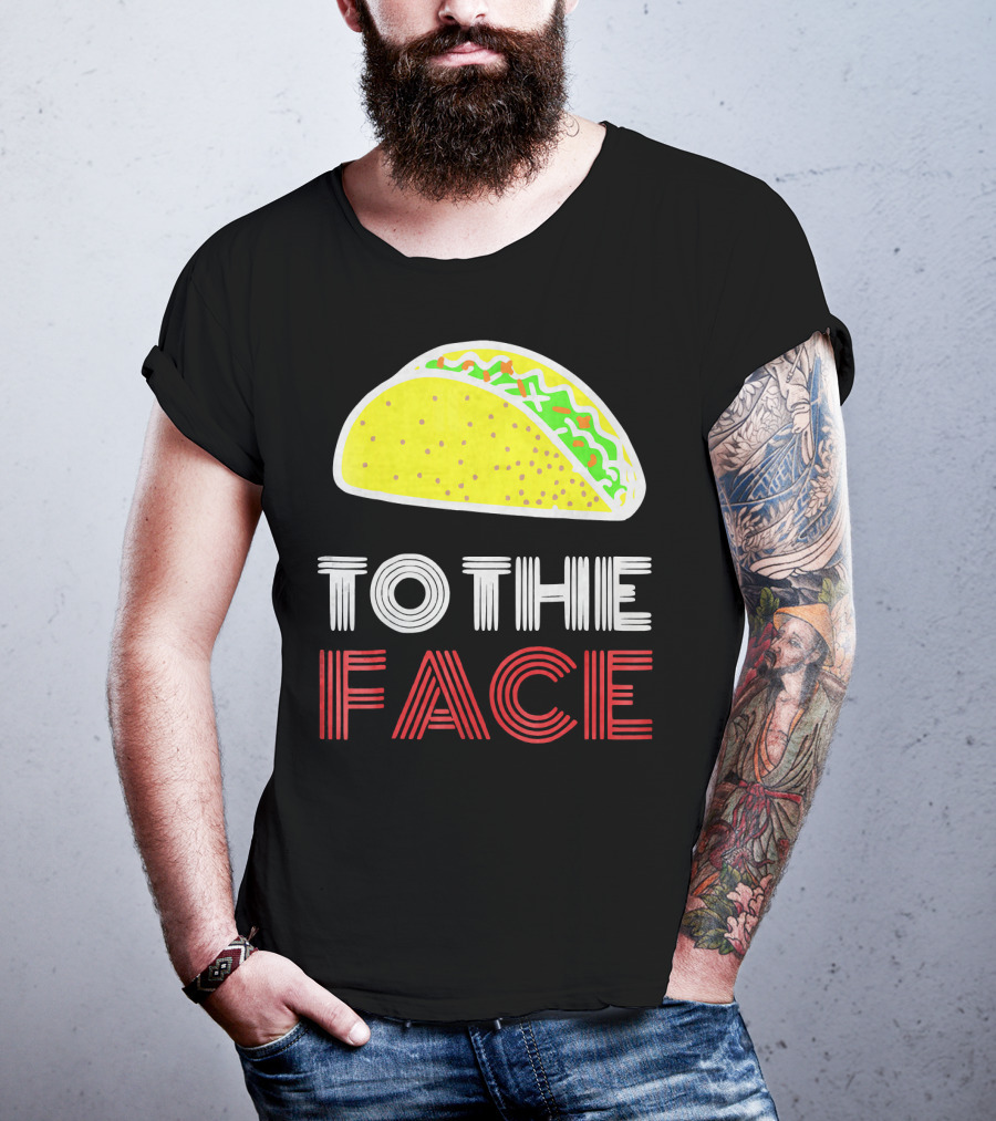Vintage Taco To The Face Tuesday T-Shirt