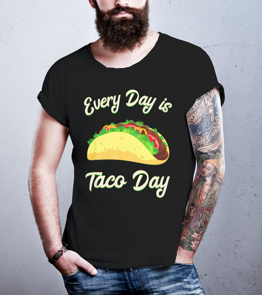 Every Day Is Taco Day Kids Plu T-Shirt