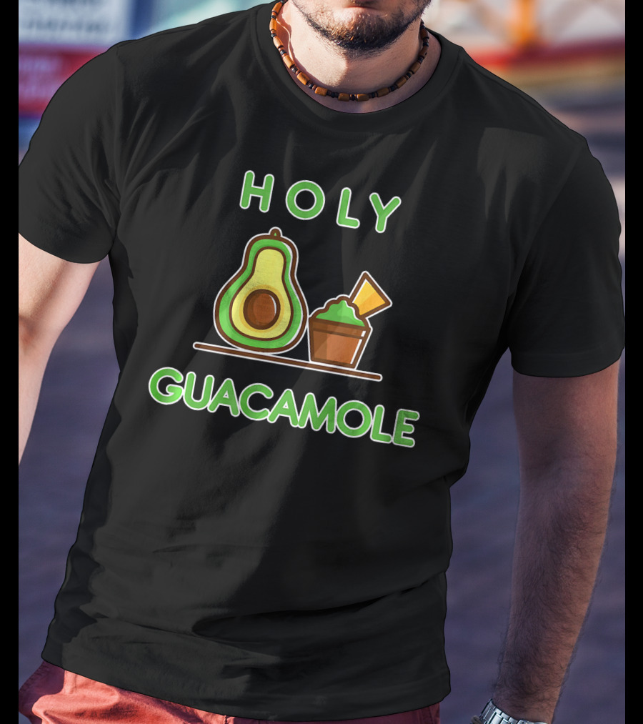 Holy Guacamole Avocado Mexican Food Love Iconic T-Shirt