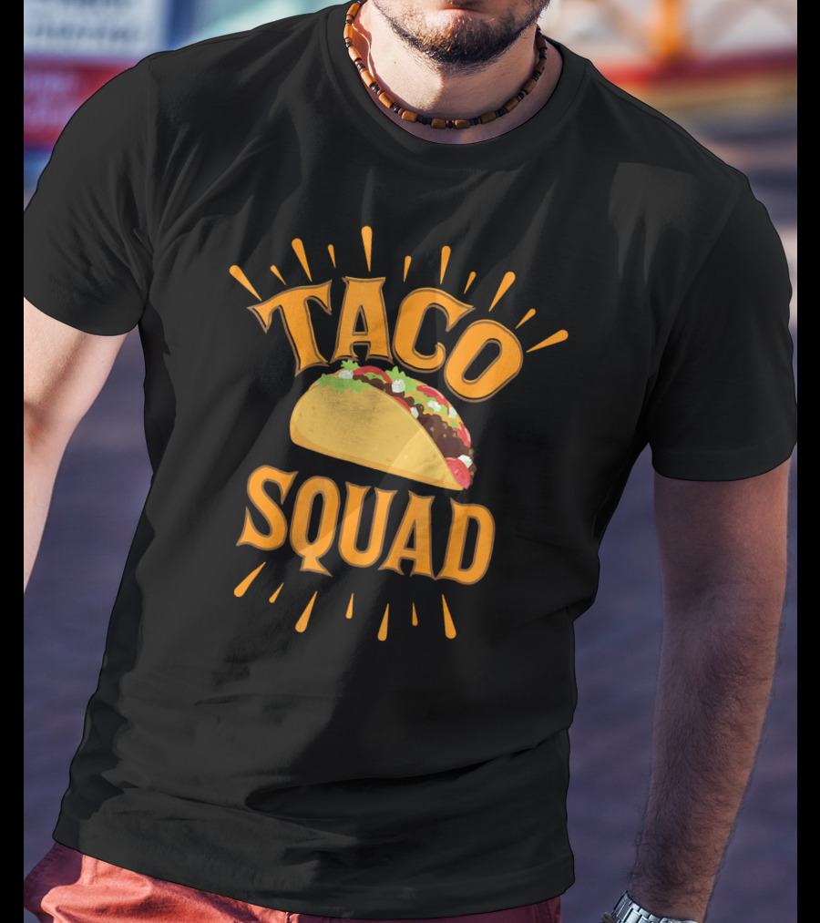 Taco Squad Funny Friends Taco T-Shirt