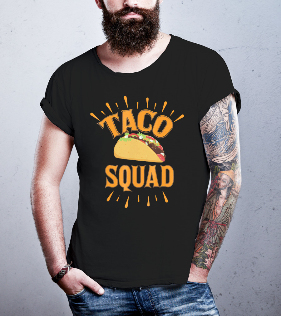 Taco Squad Funny Friends Taco T-Shirt