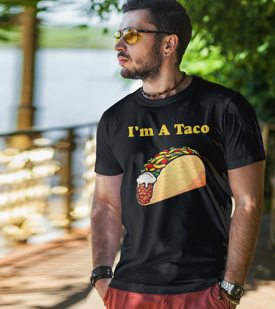 I'm A Taco Simple Funny Easy Halloween Co T-Shirt