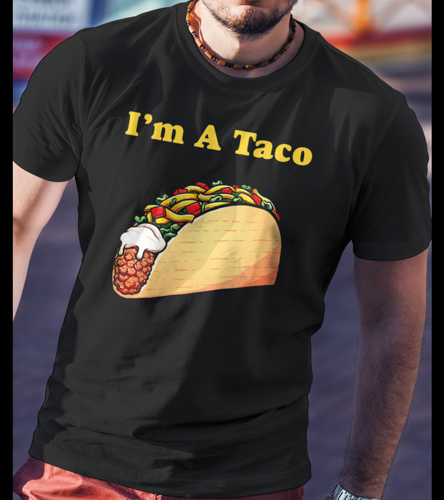 I'm A Taco Simple Funny Easy Halloween Co T-Shirt