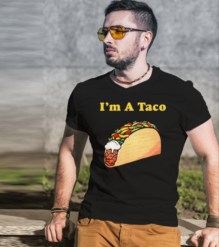 I'm A Taco Simple Funny Easy Halloween Co T-Shirt