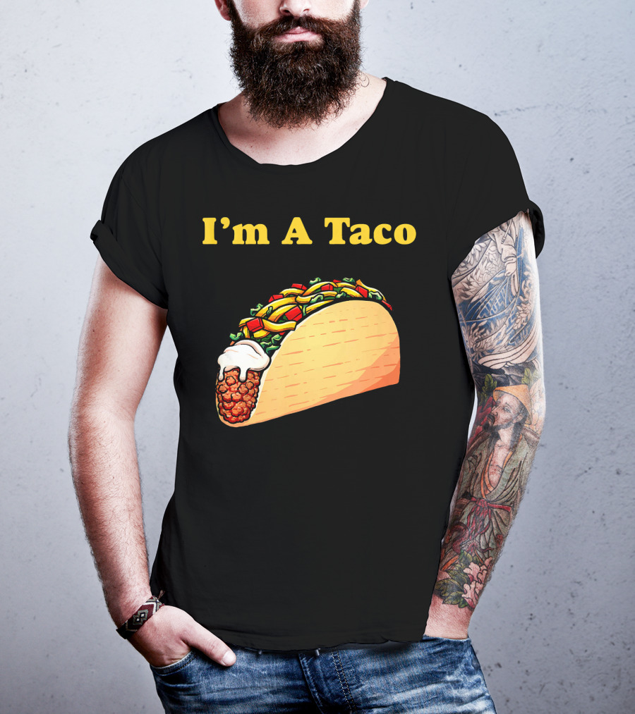I'm A Taco Simple Funny Easy Halloween Co T-Shirt