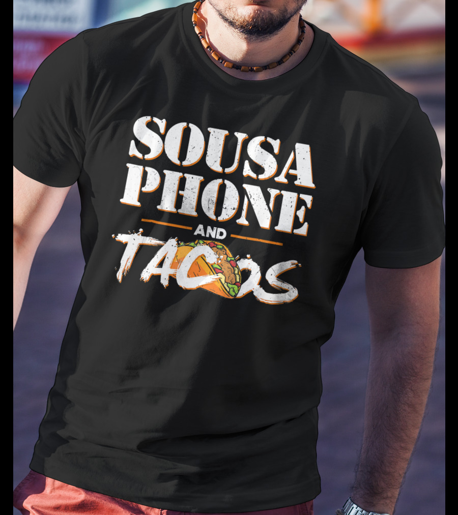 Sousaphone And Tacos Marching Band Humor T-Shirt