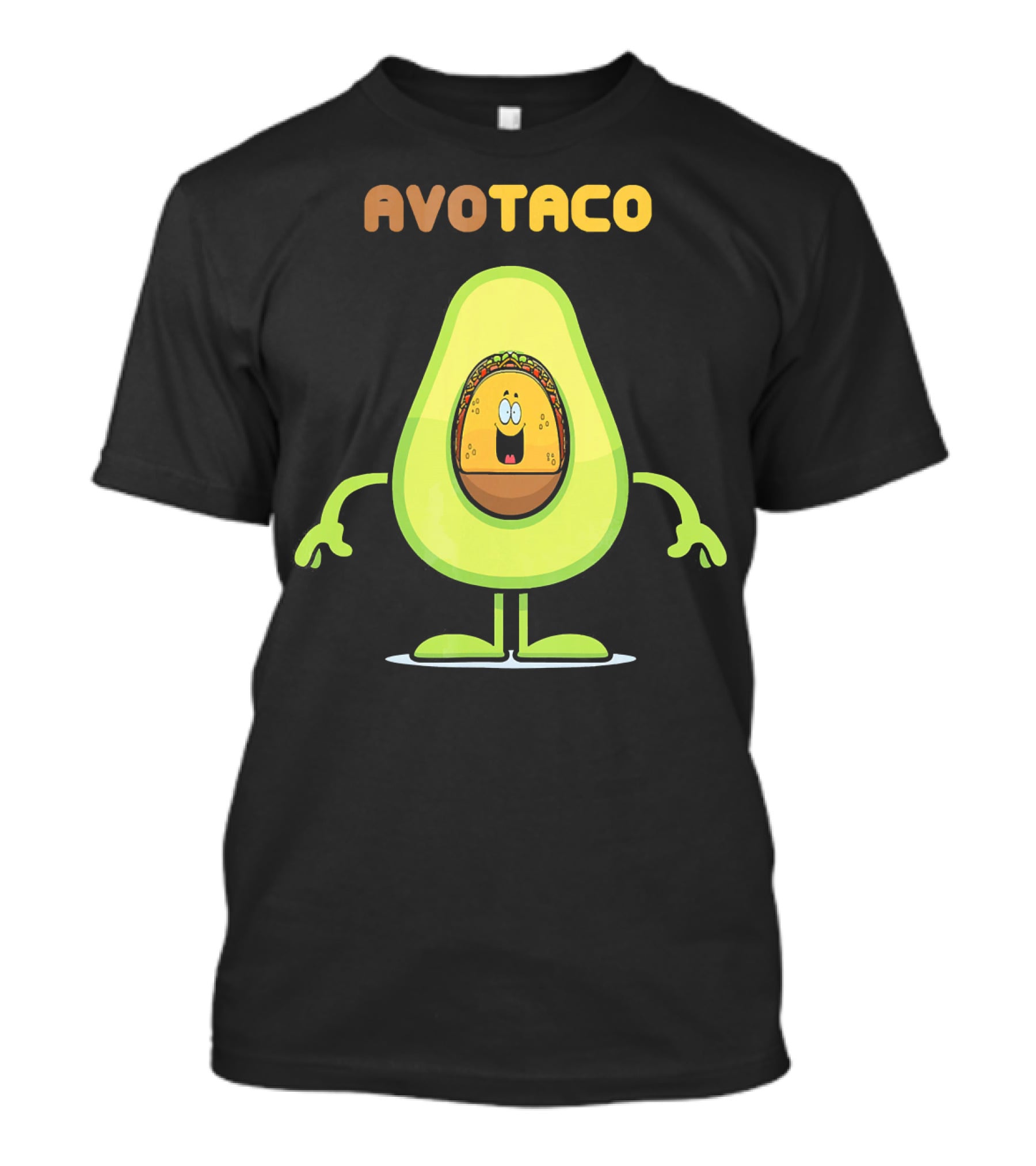 Avotaco Funny Avocado Taco Foodie T-Shirt
