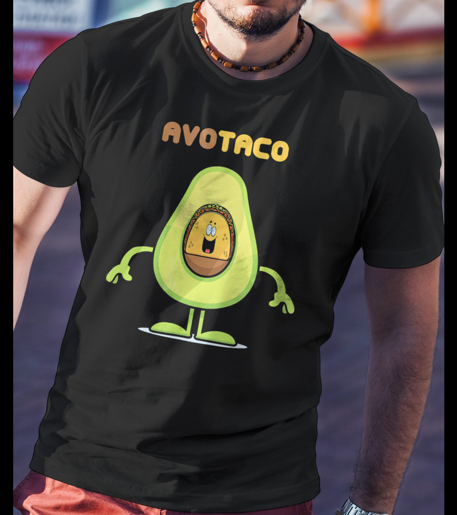 Avotaco Funny Avocado Taco Foodie T-Shirt