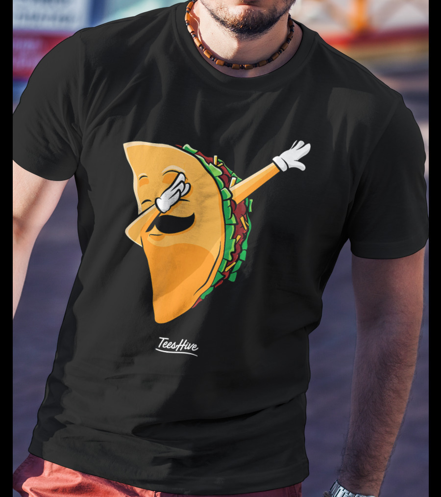 Dabbing Taco TeesHive Dab Dancing Taco Time T-Shirt