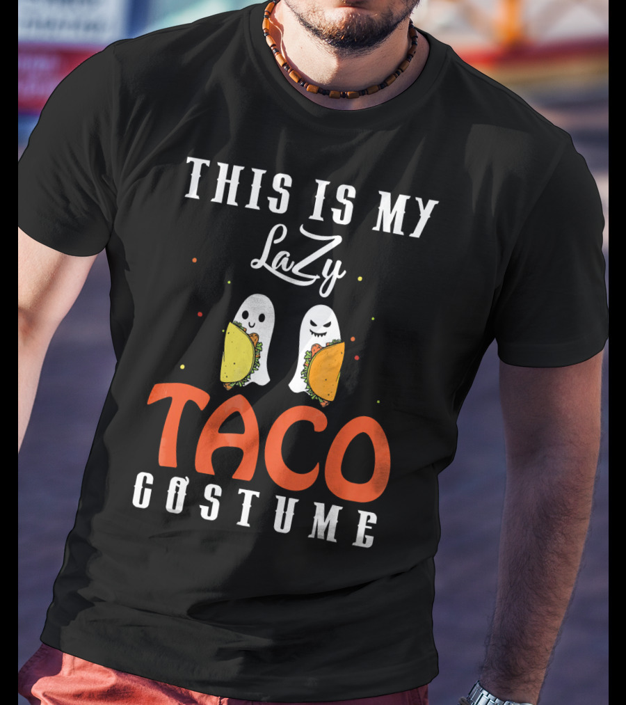 This Is My Lazy Taco Costume T-Shirt