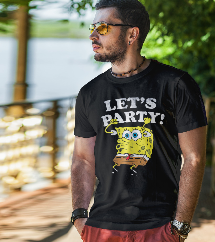 SpongeBob SquarePants Let's Party T-Shirt