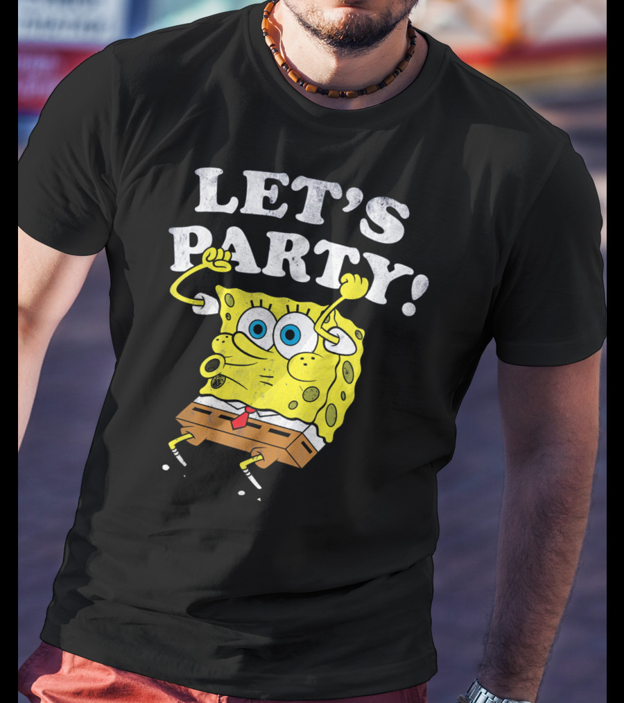 SpongeBob SquarePants Let's Party T-Shirt