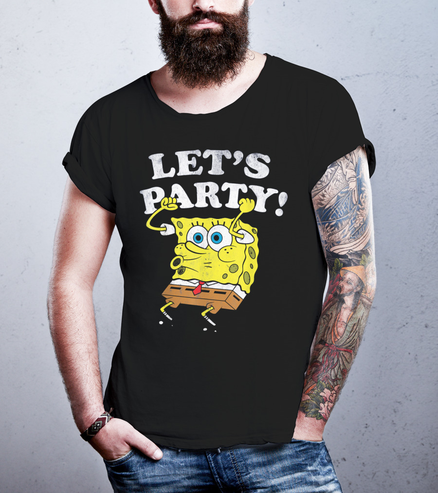 SpongeBob SquarePants Let's Party T-Shirt