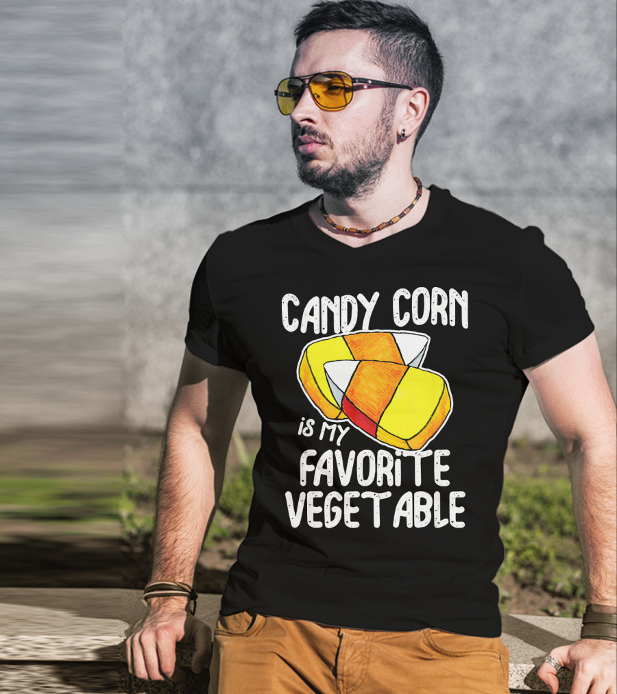 Candy Corn Is My Favorite Vegetable T-Shirt