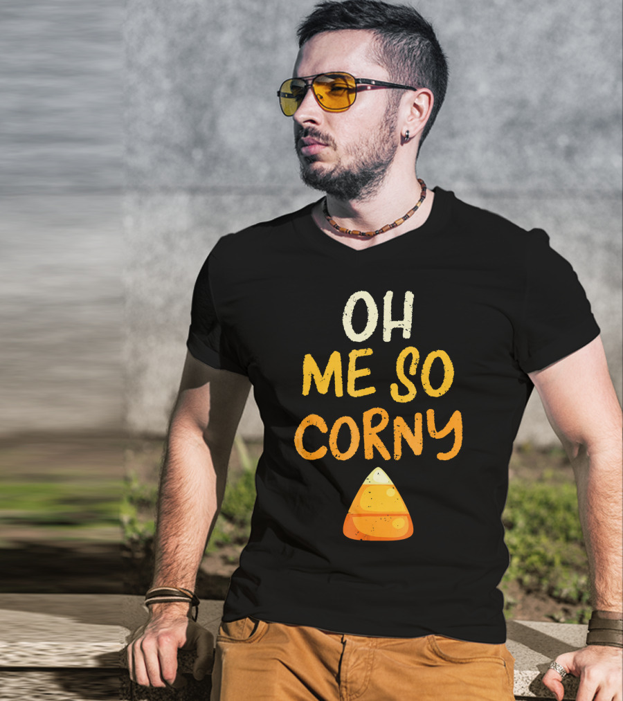 Oh Me So Corny Halloween Candy T-Shirt