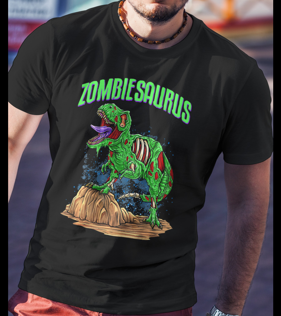 Zombiesaurus Dinosaur Awesome Zombie T-Shirt