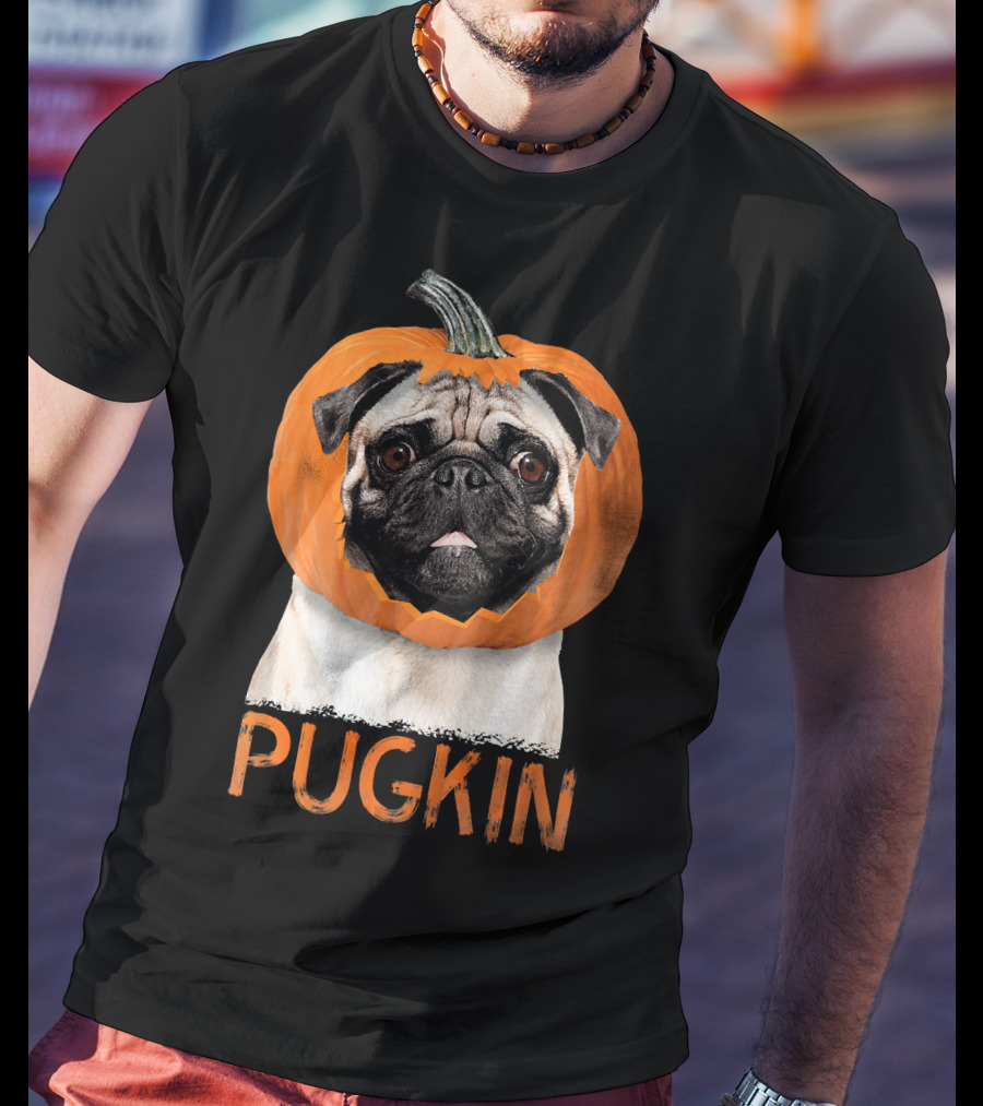 Pugkin Pug Pumpkin Pie Puppy T-Shirt