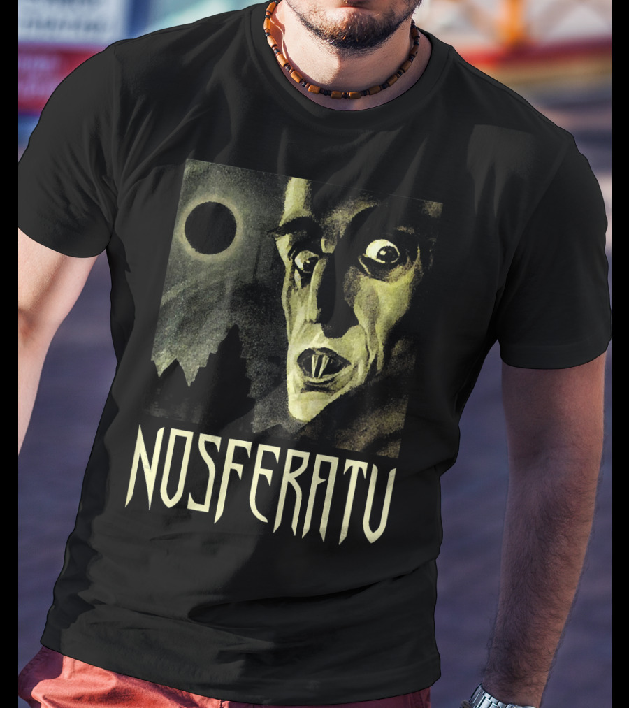 Nosferatu Vintage Horror Film Vampire Eclipse T-Shirt