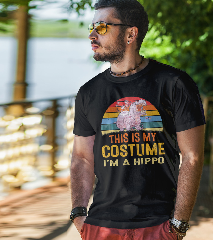 This Is My Costume I'm A Hippo T-Shirt