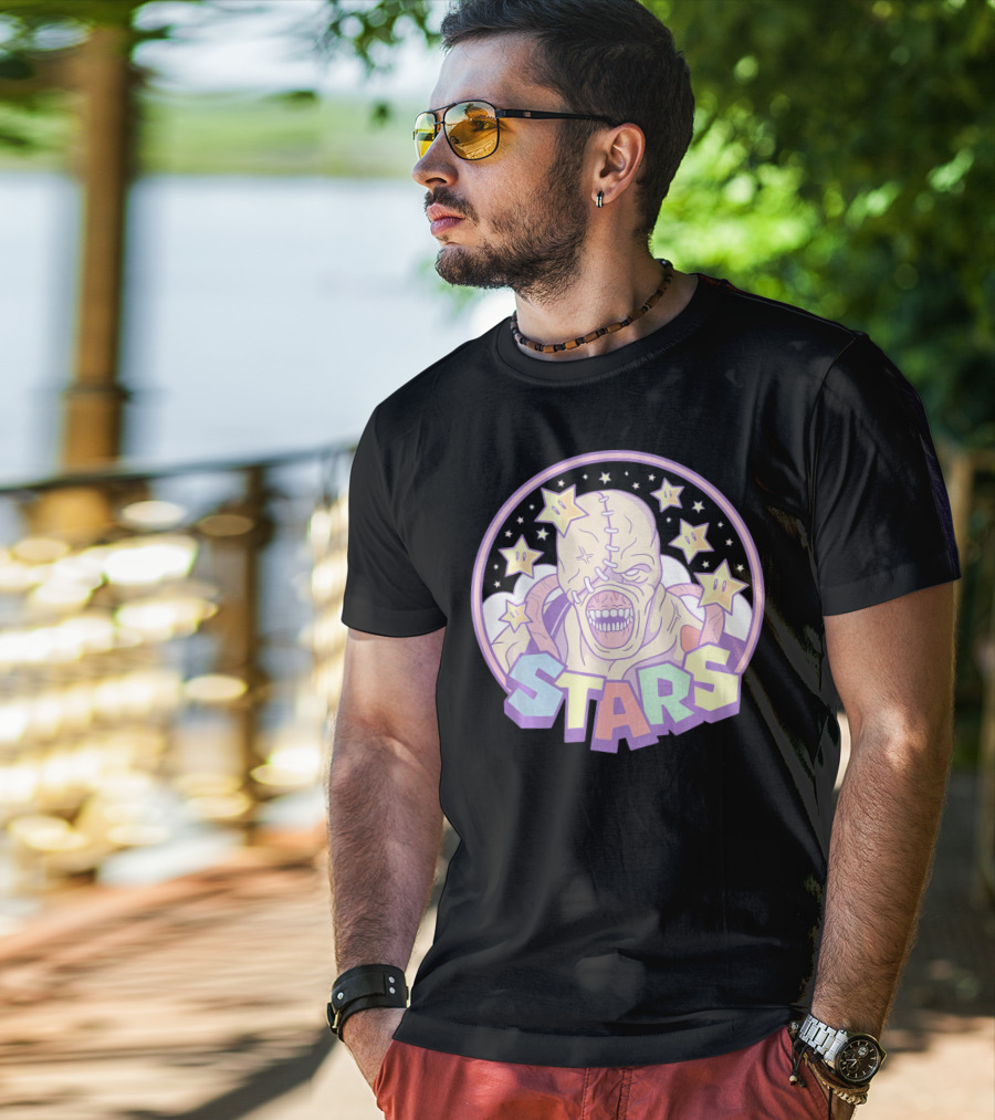 STARS Resident Racoon City Nemesis Pastel T-Shirt