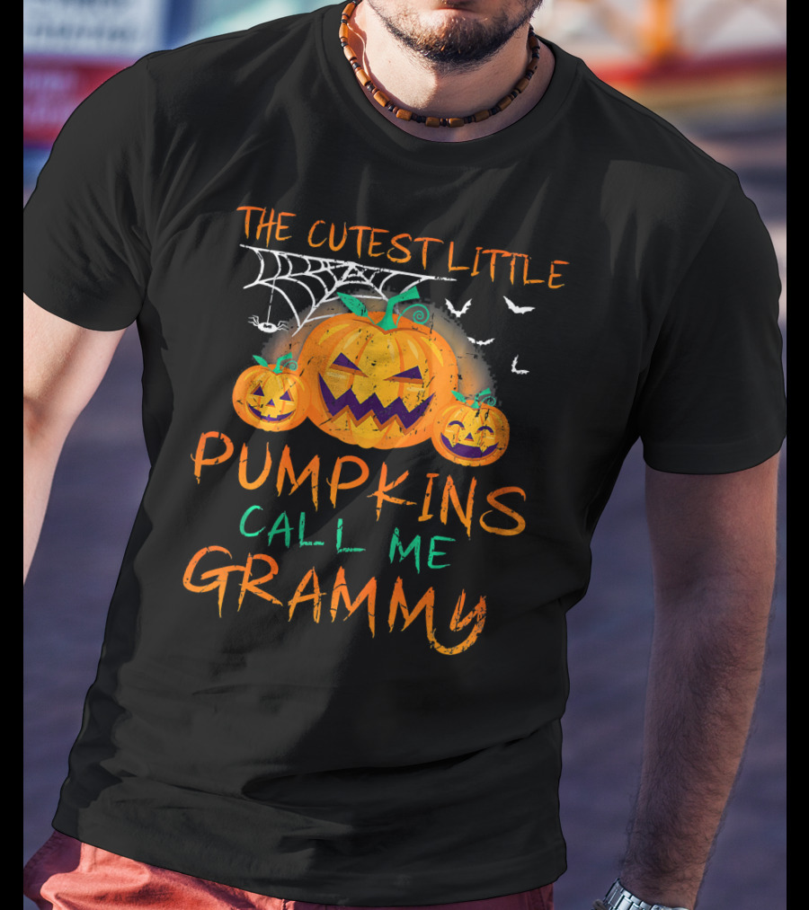 The Cutest Little Pumpkins Call Me Grammy T-Shirt