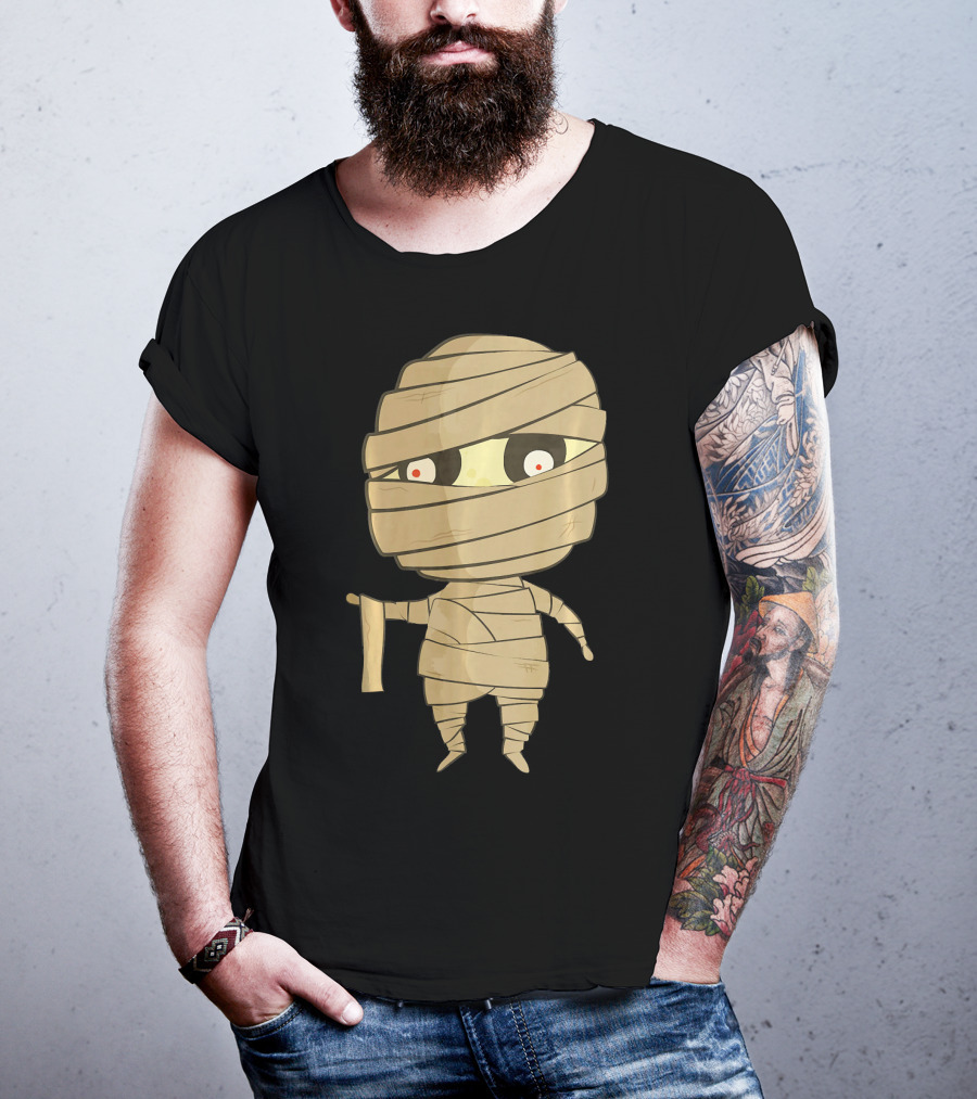 Mummy Halloween Cute Character T-Shirt