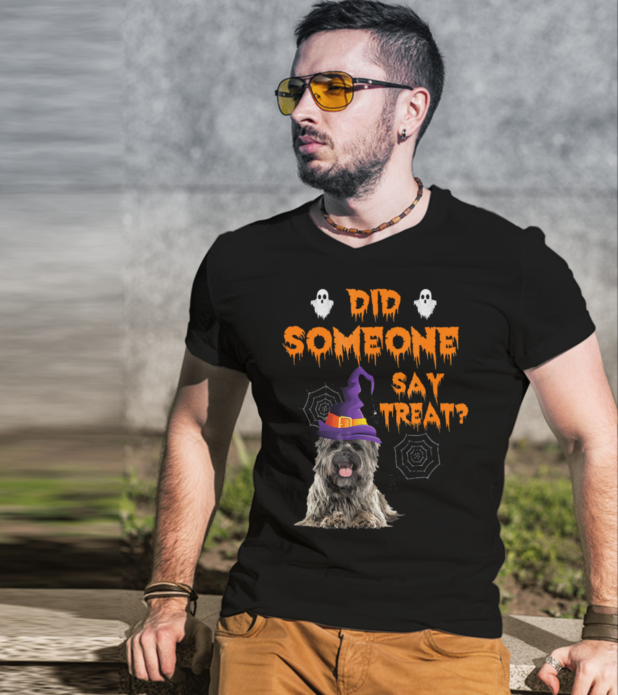 Cairn Terrier Halloween Did Someone Say Treat T-Shirt