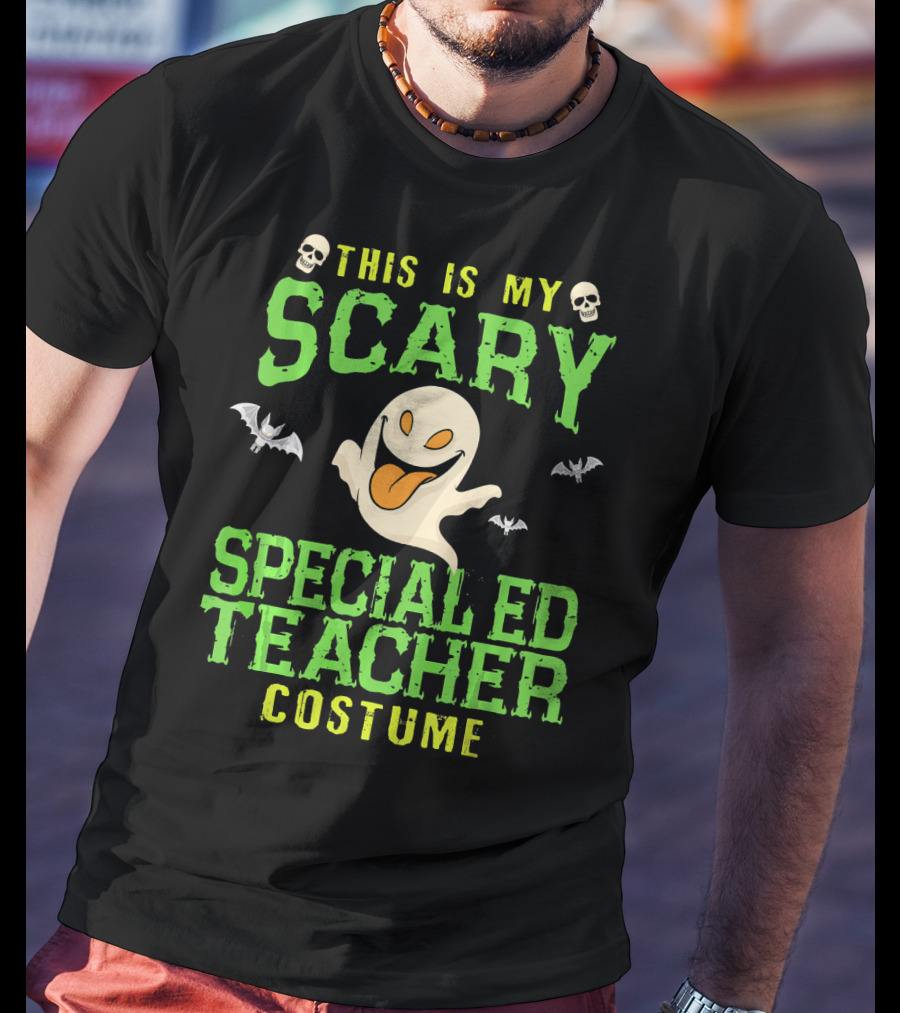 This Is My Scary Special ED Teacher Costume T-Shirt