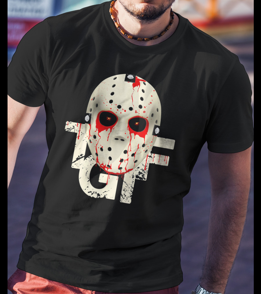 T G I Friday The 13th Hockey Mask T-Shirt