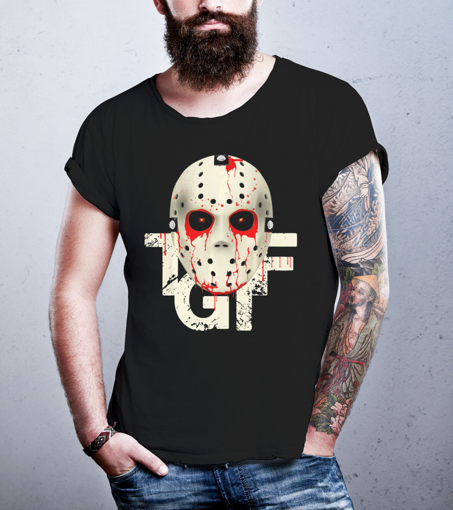 T G I Friday The 13th Hockey Mask T-Shirt