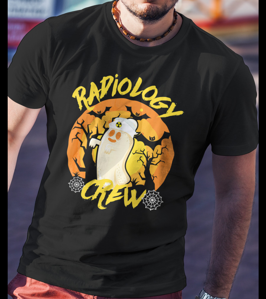 Radiology Crew Halloween Ghost X-Ray Tech T-Shirt