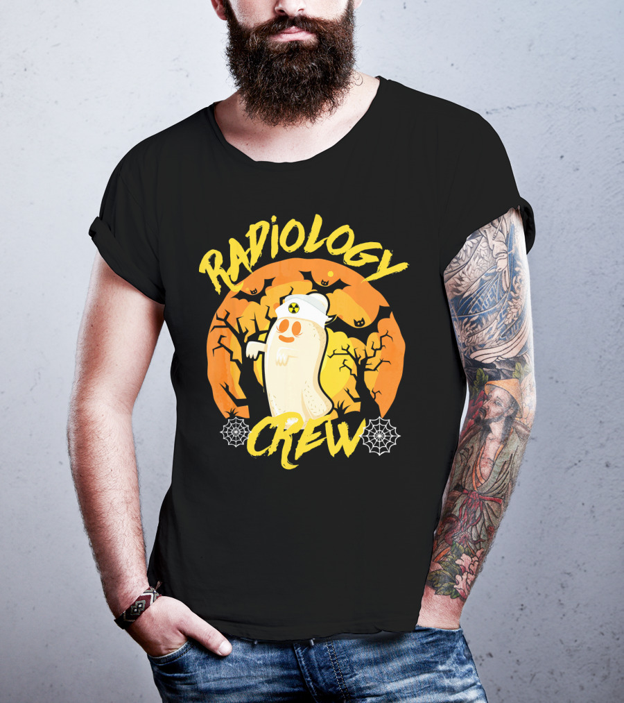 Radiology Crew Halloween Ghost X-Ray Tech T-Shirt