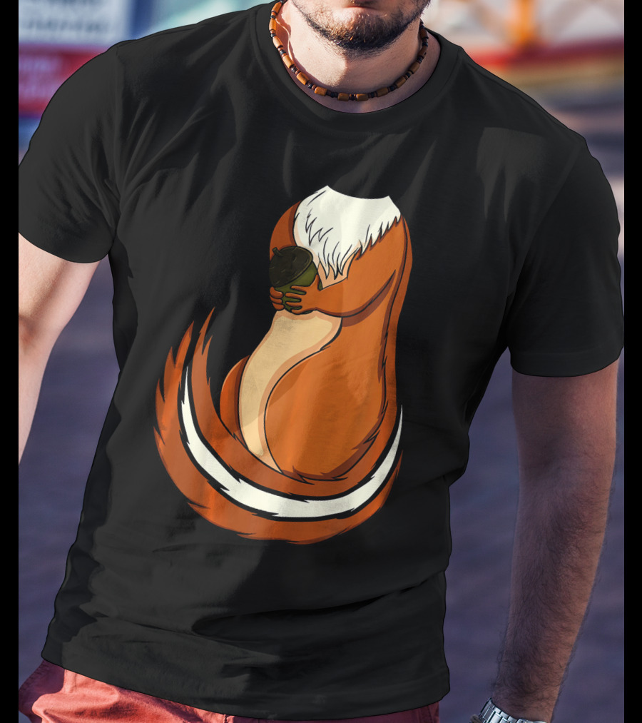 Chipmunk Holding Acorn T-Shirt