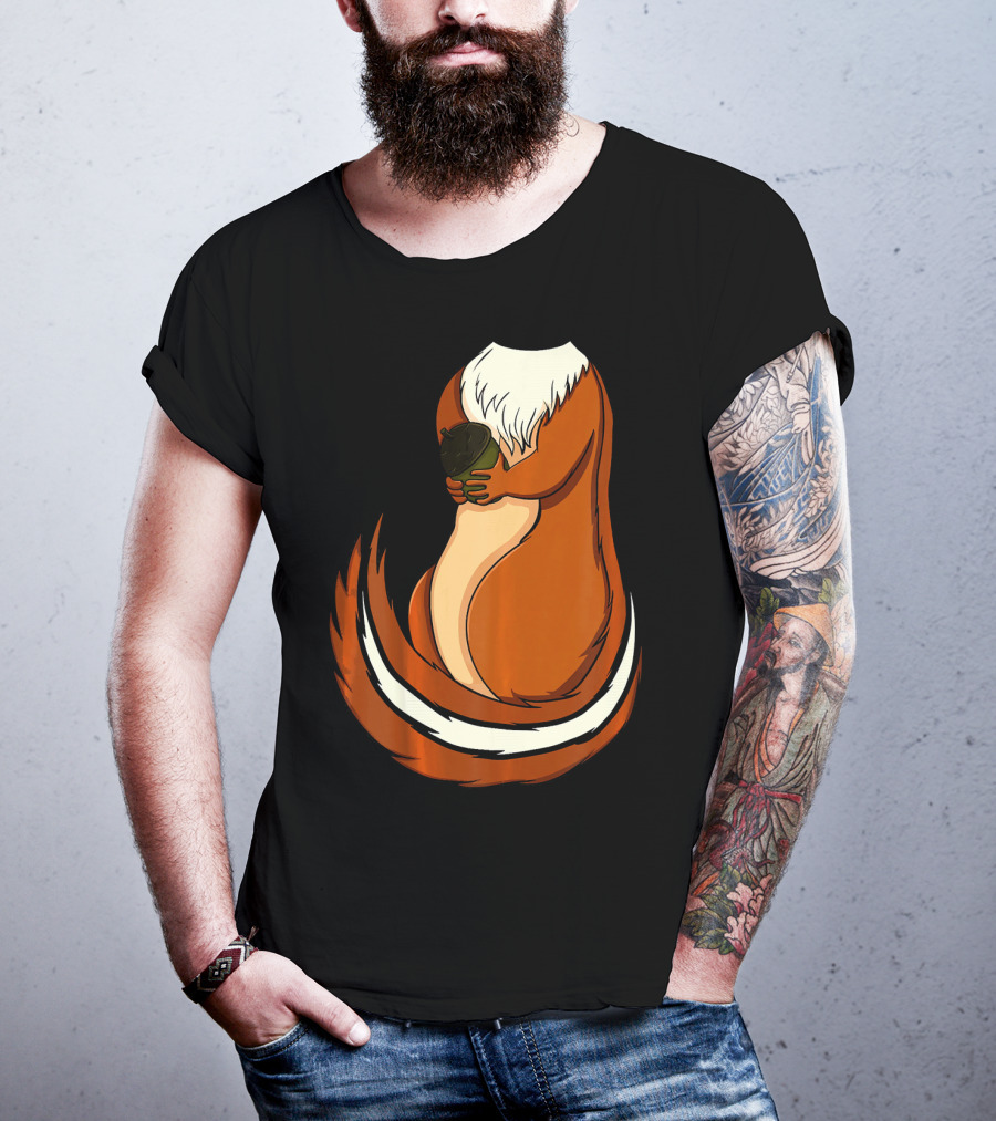 Chipmunk Holding Acorn T-Shirt