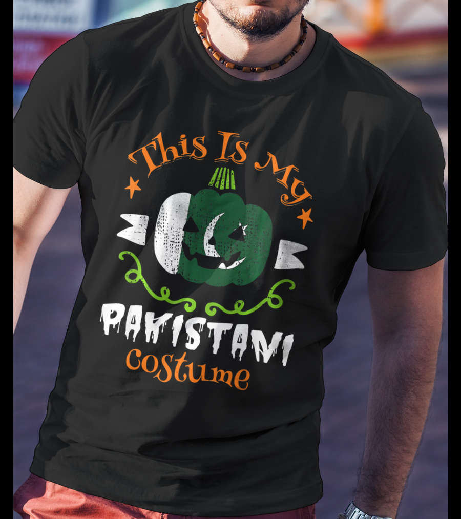 This Is My Pakistani Costume Pumpkin T-Shirt